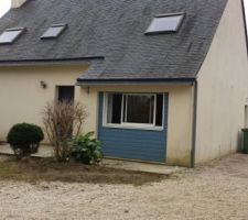 Vue devant maison avant travaux