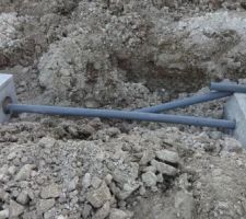 Raccordement r&eacute;cup&eacute;rateur vers puit de perte