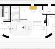 Plan de l'étage de vie. Commentaires bienvenus !