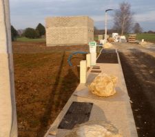 Vue de droite terrain des voisins