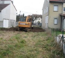 Vue du fond du jardin