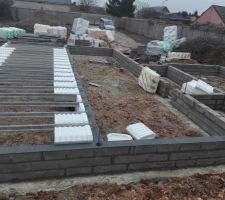 Le vide sanitaire se construit