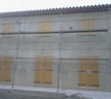 Et voilà le début de la façade blanc casse et mode et nature blanc blanc