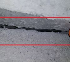 Photo des appuies de fenêtres vu sous les fenêtres à l?intérieur  , professionnel ?, à vous de voir !?