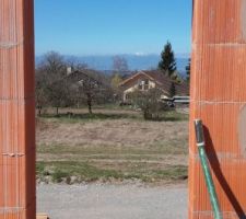 Vue de la fenêtre de la chambre 4