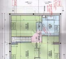 1ère ébauche du plan, modifications par encore intégrées