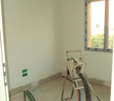 Préparation pour la chape seche