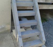 Escalier fait maison