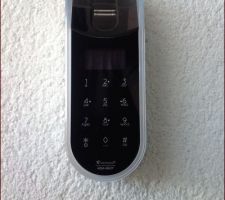 Serrure automatique Vachette avec reconnaissance digitale