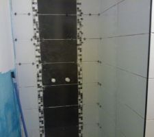 La douche italienne presque terminée!