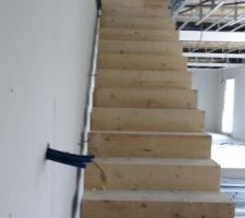 Escalier placo
