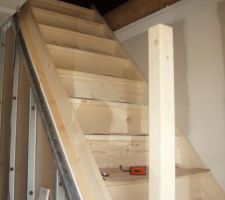Escalier de l'étage