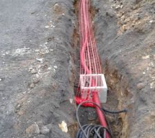 Raccordement du chemin de 70 m
