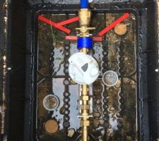 Raccordement au reseau d'eau :)