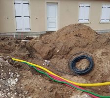 Début des raccordements
