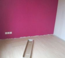 Chambre de ma 1ere avec parquet..