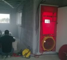 Test de l'étanchéité de la maison