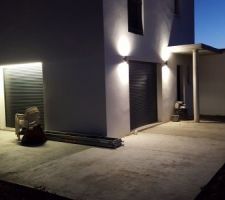 Terrasse bandeau LED   applics extérieur