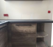 Pose de la cuisine terminé