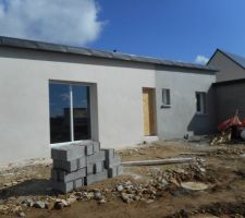 Enduits : gris Carnac et blanc Noirmoutier