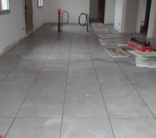 Carrelage pièce de vie