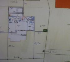 Implantation maison sur terrain