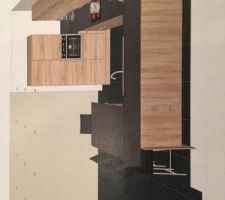 Plan de notre cuisine
