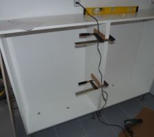 Installation bar en face de la cuisine