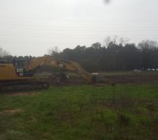 Début des travaux du lotissment