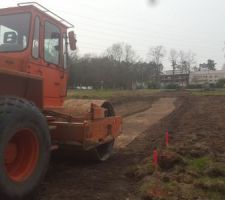 Début des travaux du lotissment