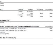 Conso annuel