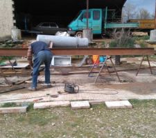 IPE 220 pour le plancher