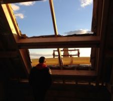 Le puits de lumière - 4 futurs velux automatisés seront posés