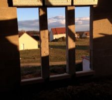 Trois fenêtres côté est