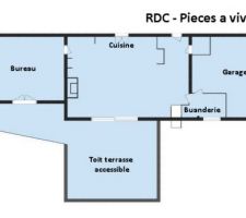 Plan du Rez de chaussée