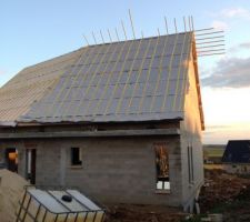 La maison est abritée ! fini l'eau dans la maison ;)