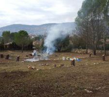 Terrain completement nettoye..Que du boulot..:)