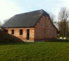 Couverture tuiles noires