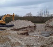 Ferraillage fondations sur site