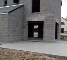 Terrasse faite le 17 mars