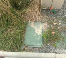 état du coffret eau avant démarrage chantier