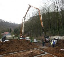 Preparation et coulage des fondations