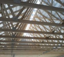 Vue interieure ecran sous toiture