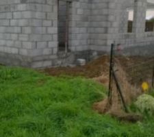 Porte de service du garage