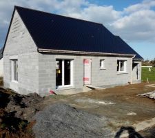 Toiture en ardoise synthétique