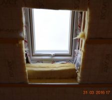 L'isolation   placo démarre (visite en compagnie du conducteur de travaux)