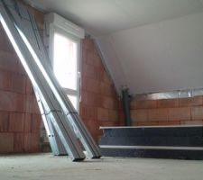 Poursuite placo et isolation (08/04/2016)
