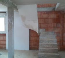 Poursuite placo et isolation (08/04/2016)
