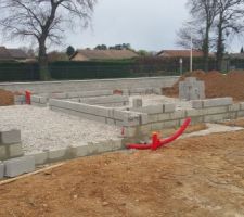 Herisson en cours de montage