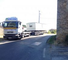 Arrivée de notre demeure!! Un grand merci au chauffeur d'ailleurs!!